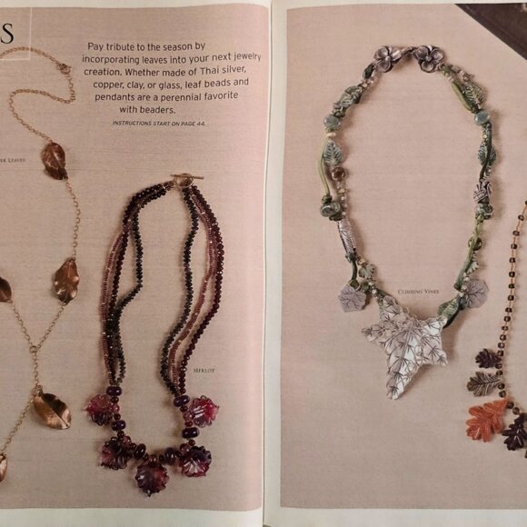 Stringing Magazine Fall 2007 100 Ideas For Making Fabulous Fall Jewelry - Picture 11 of 16